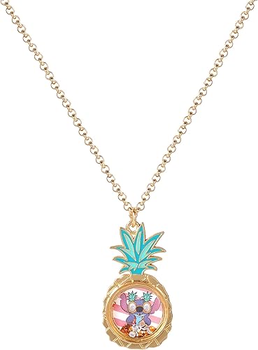 Disney Stitch Pineapple Pendant Necklace