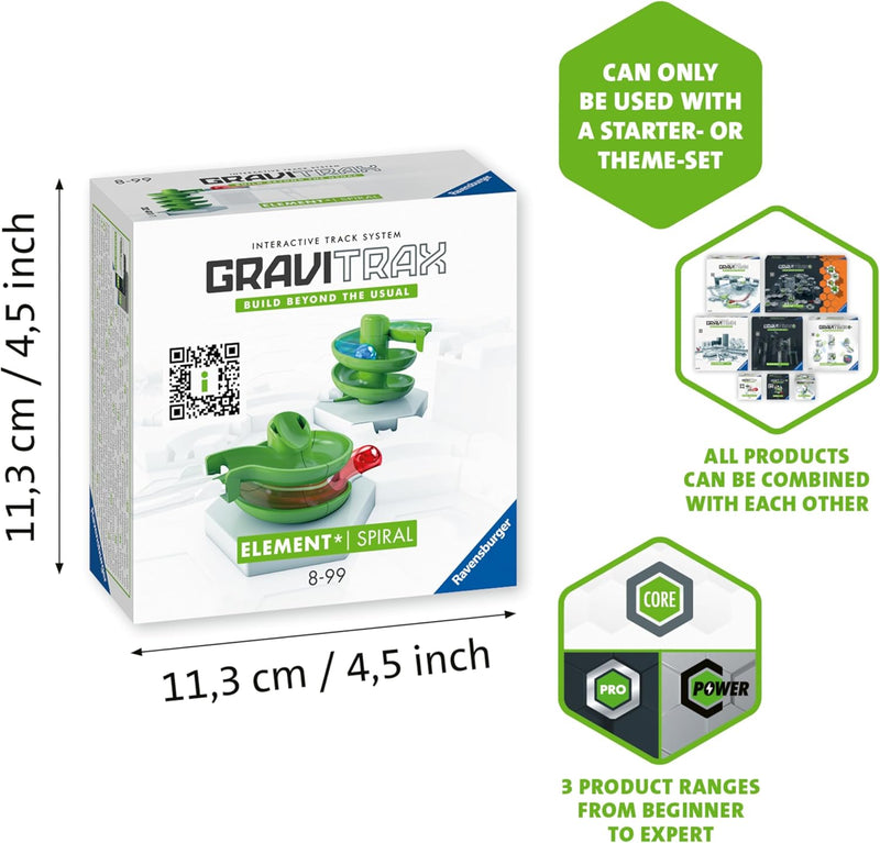 Ravensburger GraviTrax Extension Spiral, packaging shot