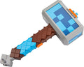 Nerf Minecraft Stormlander Dart-Blasting Hammer, in display