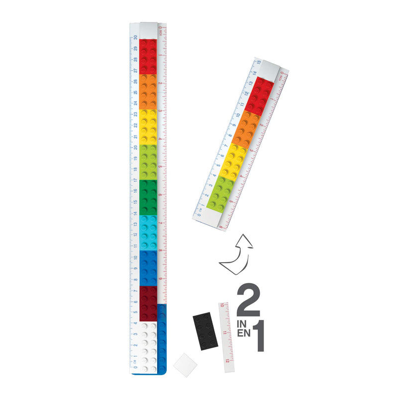 LEGO DIY Ruler Tool, rear view