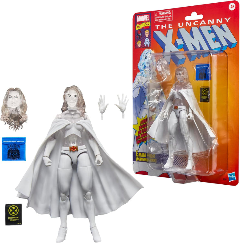 Marvel Legends Series Retro Emma Frost Action Figure