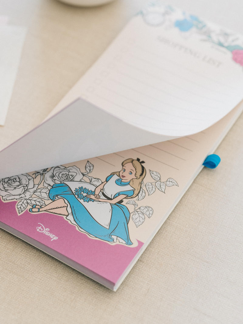 Disney Alice in Wonderland Magnetic Notepad packaging view
