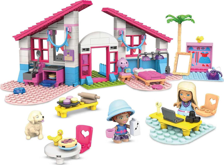 Barbie MEGA Barbie Malibu House Building Set