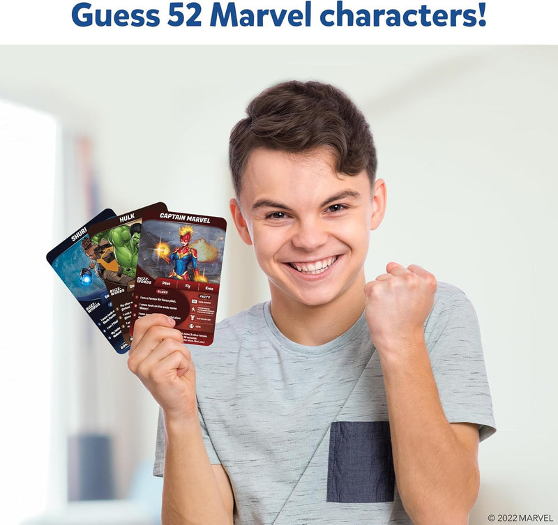 Skillmatics Guess in 10 Marvel, packaging shot