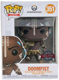 Doomfist with Leopard Skin Overwatch Funko POP! Vinyl Figure, rear view