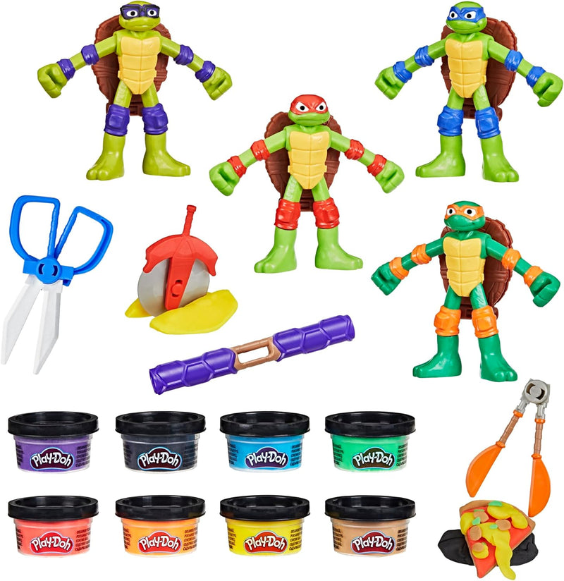 Play Doh Tales of The Teenage Mutant Ninja Turtles Cowabunga Creations Playset