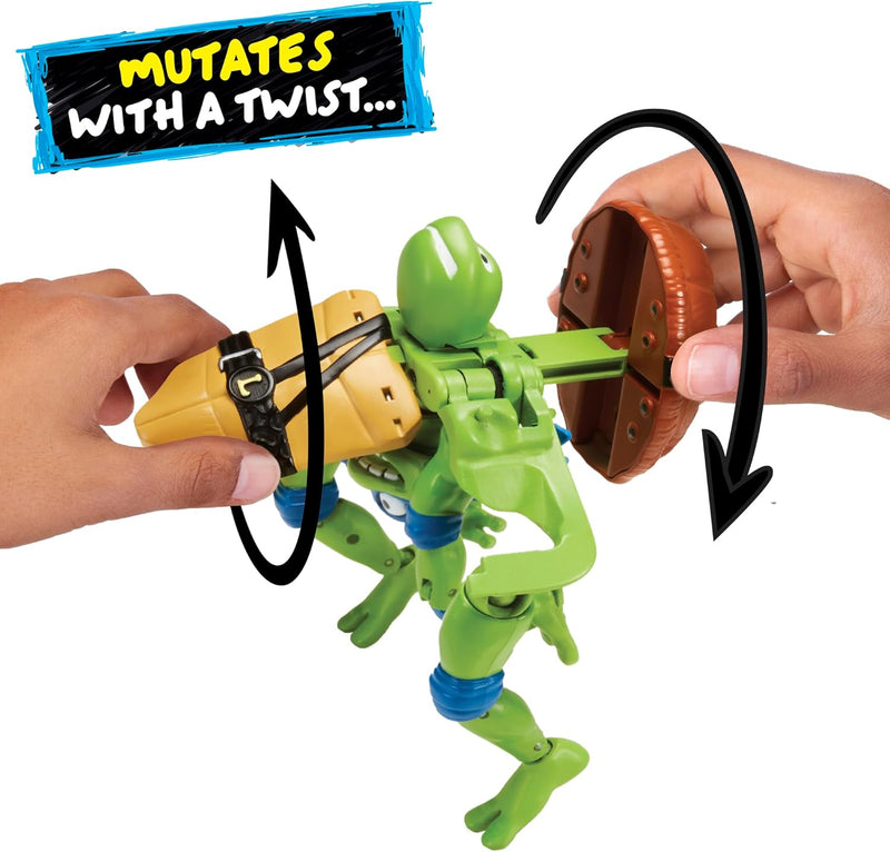 Tales of Teenage Mutant Ninja Turtles Pet to Ninja Mutations Leonardo Action Figure - Image 5