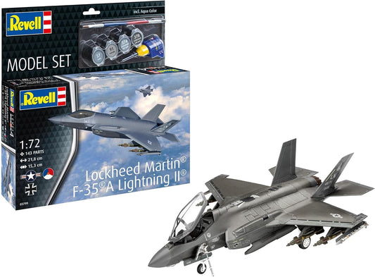 REVELL 63799 Lockheed Martin® F 35®A Lightning II® 1:72 Scale Model Set