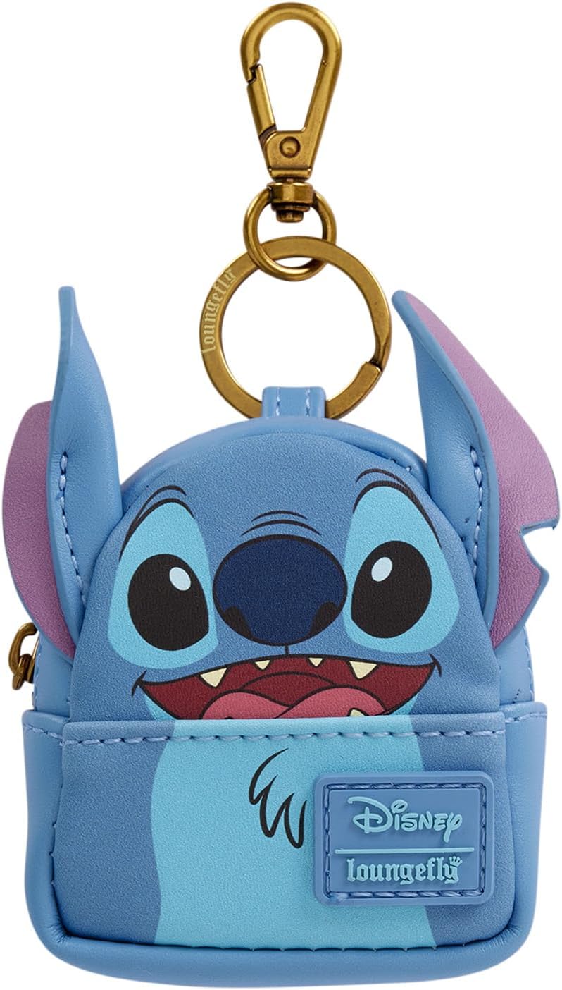 Loungefly - Disney Lilo & Stitch Mini Backpack Charms close up detail