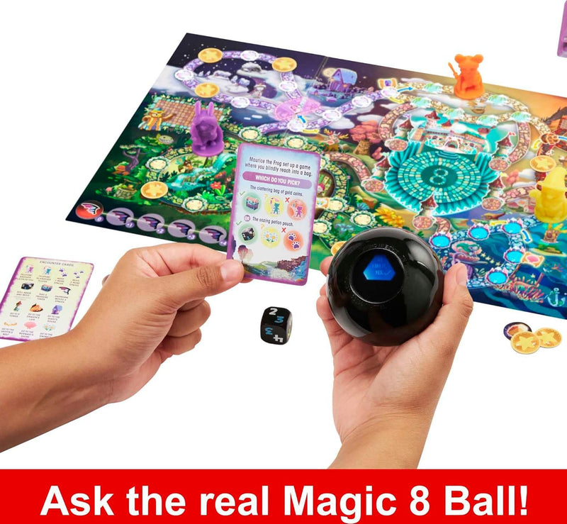 Magic 8 Ball Board Game - Magical Encounter, rear view