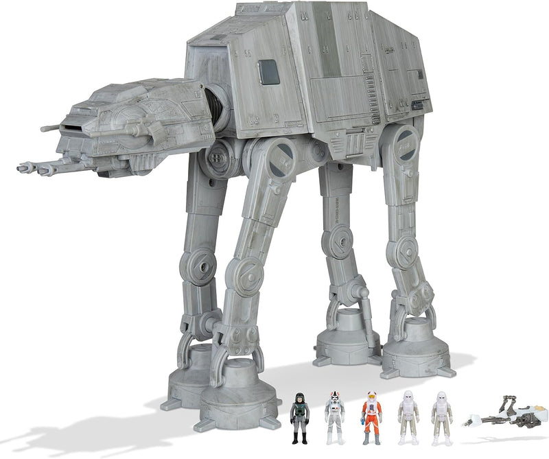 Star Wars Micro Galaxy Squadron AT AT Walker Action Figure Playset