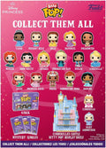 Funko Bitty Pop! Countdown Calendar: Disney Princess, showing reverse