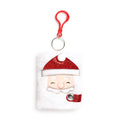 Plush A7 Notebook - Jingle Bunch Christmas, rear view