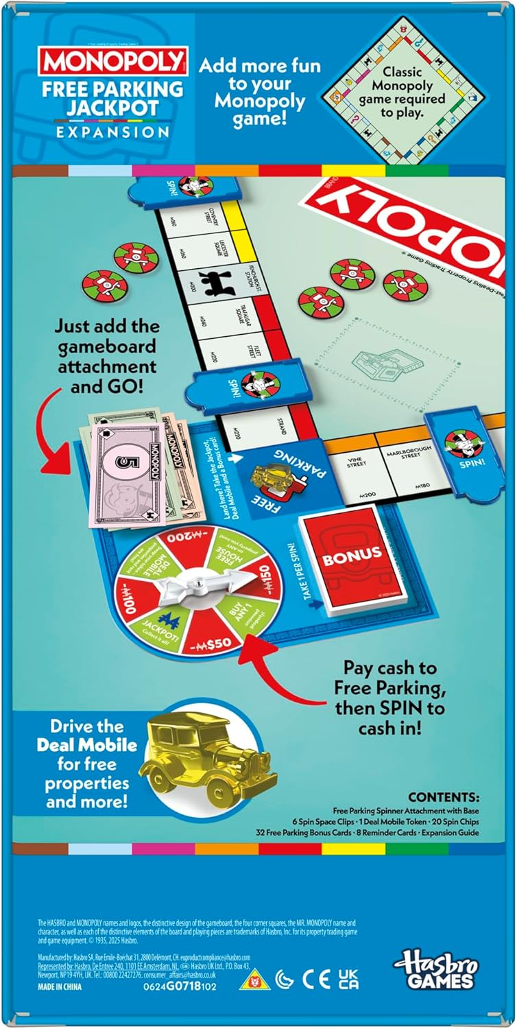 Monopoly Classic & Expansions, side angle