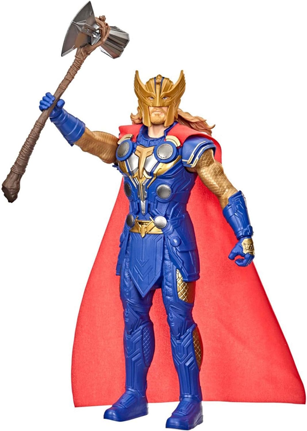 Hasbro Marvel Thor Love And Thunder Stormbreaker Strike Thor 12" Scale Electronic Action Figure