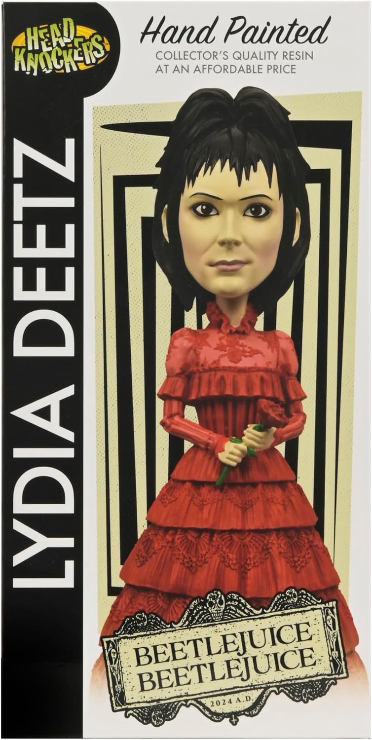 Beetlejuice Beetlejuice Lydia Wedding Head Knocker front view