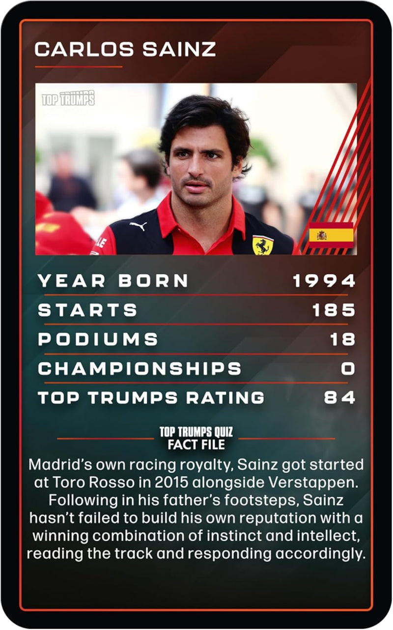 Top Trumps Specials Grand Prix Heroes Card Game - Image 7