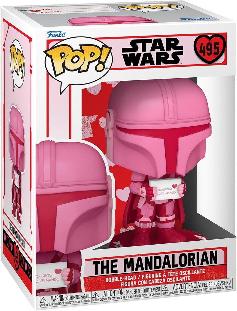 The Mandalorian Star Wars Valentines Funko Pop! Vinyl Figure #495
