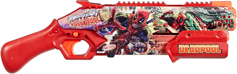 Nerf Marvel Deadpool Blaster, rear view