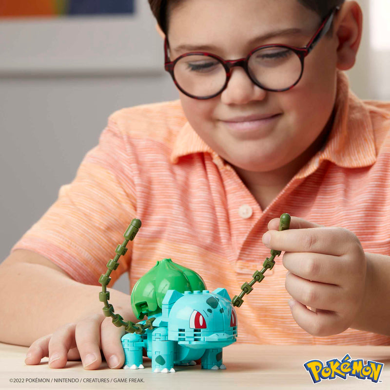 Mega Construx Pokémon Bulbasaur Wonder Builders Construction, rear view
