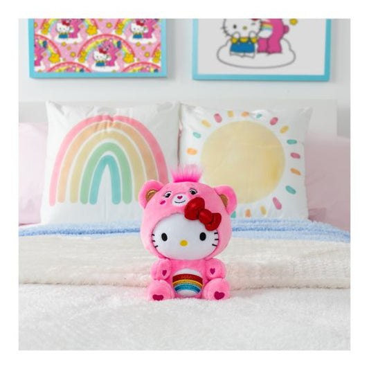 Care Bears 22cm - Hello Kitty as Cheer Bear