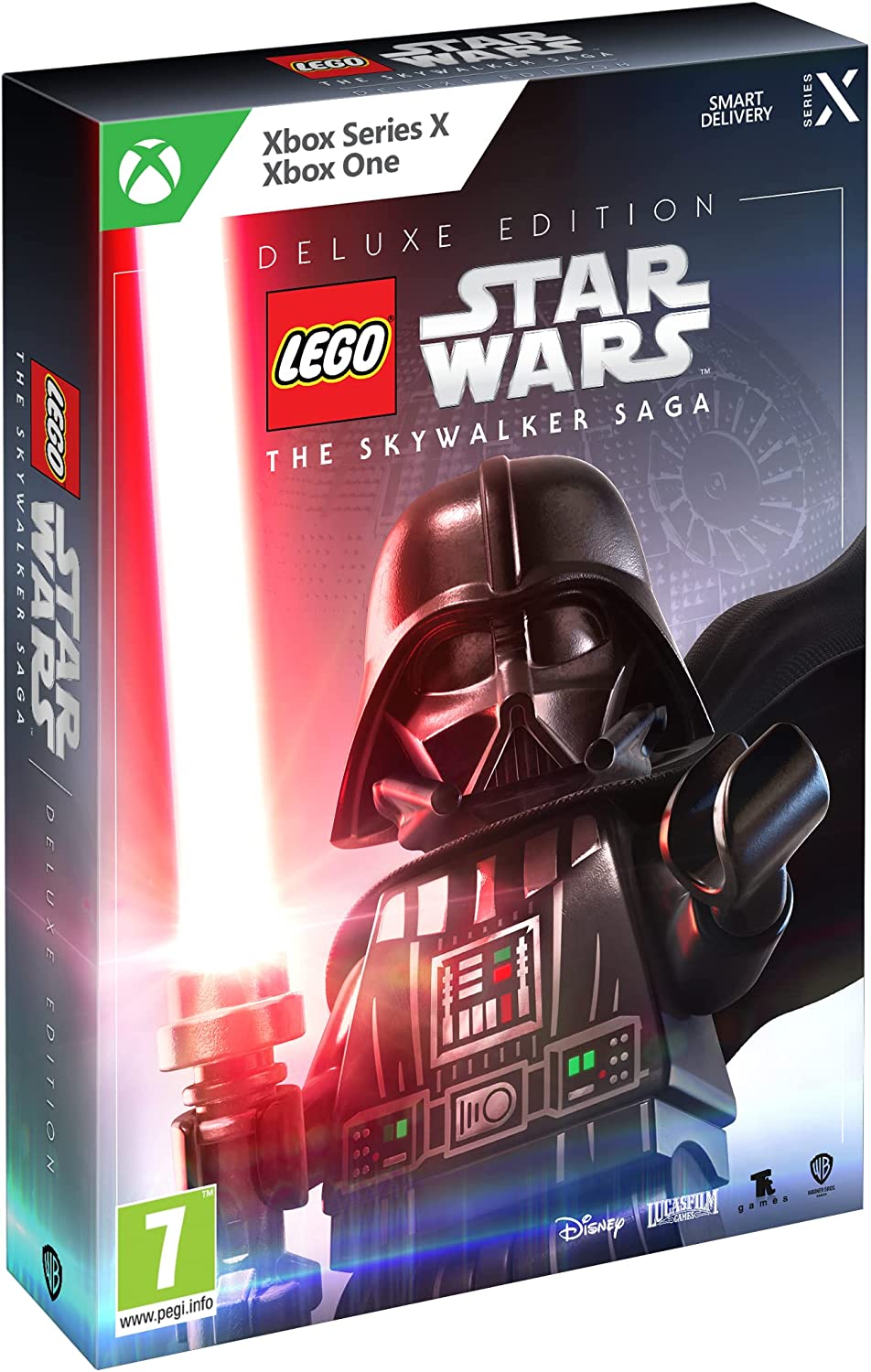 LEGO Star Wars The Skywalker Saga Deluxe Edition Xbox Game (With Exclusive Lego Blue Milk Luke Minifigure)