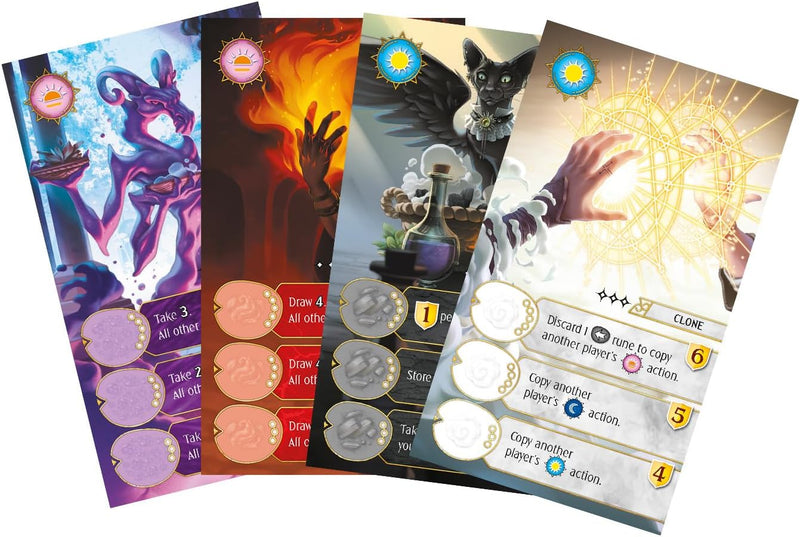 Space Cowboys | Spellbook | Strategy Board Game, rear view