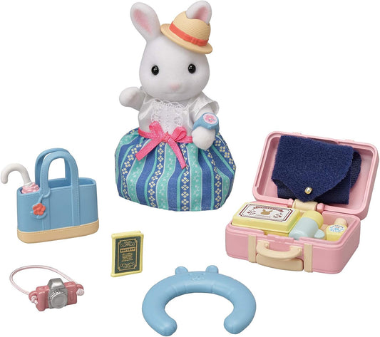 Sylvanian Families Weekend Travel Set Snow Rabbit Mother