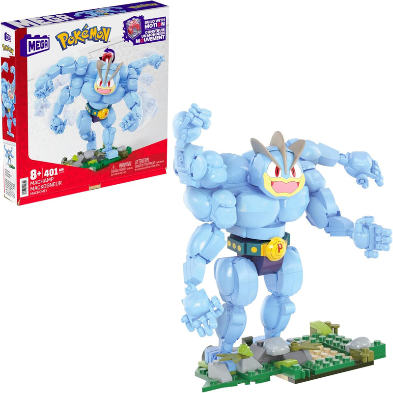 MEGA Pokémon Building Toys Set Machamp, alternate view