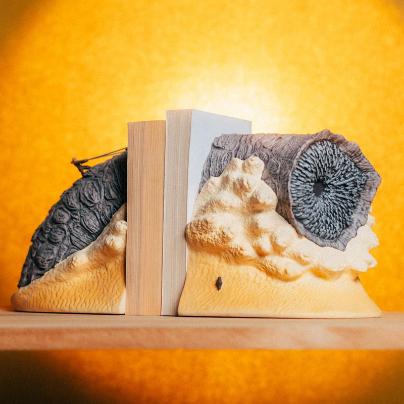Dune Bookends for Shelves Desks and Media Units