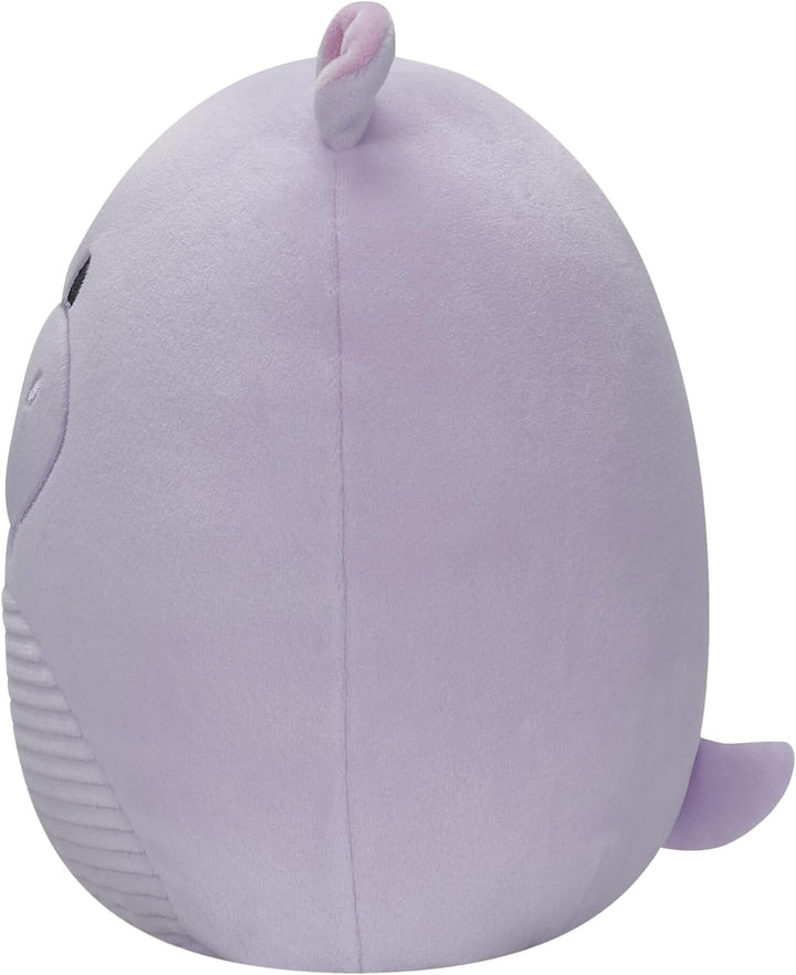 Squishmallows 7.5" Purple Hippo With Corduroy Belly Plush