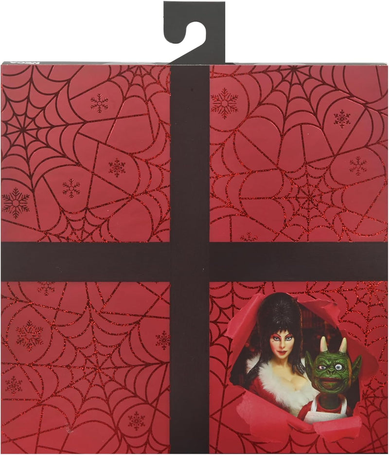 Elvira Very Scary Xmas Elvira Deluxe 8" Clothed Figure (view 3)
