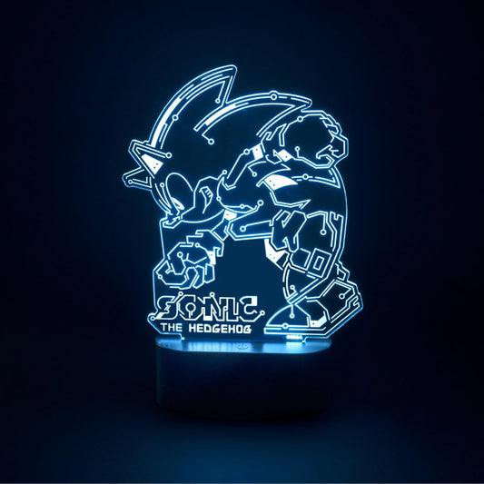 Sonic The Hedgehog Speed Crcuit Led Table Lamp