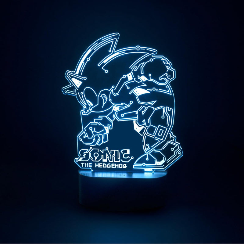 Sonic The Hedgehog Speed Crcuit Led Table Lamp