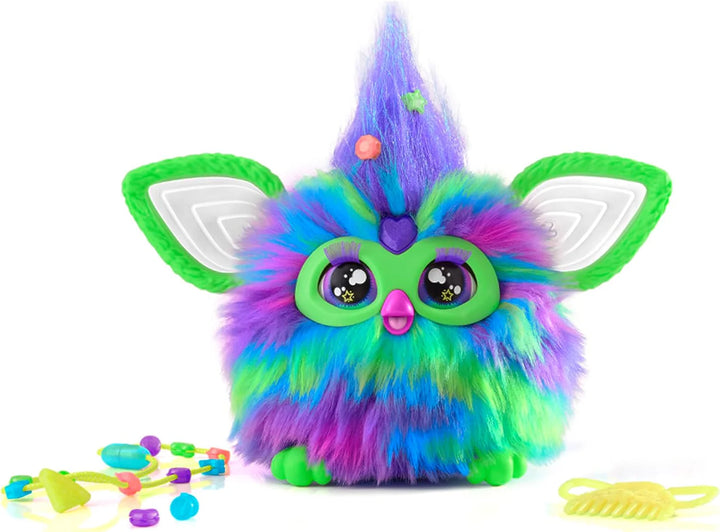 Furby Aurora Glow In The Dark Furbealis Interactive Toy