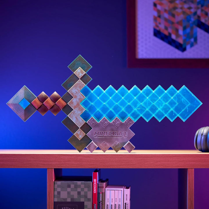 A Minecraft Movie Diamond Sword Collector Replica