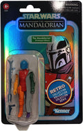 Star Wars Retro Collection Prototype The Mandalorian Action Figure, rear view