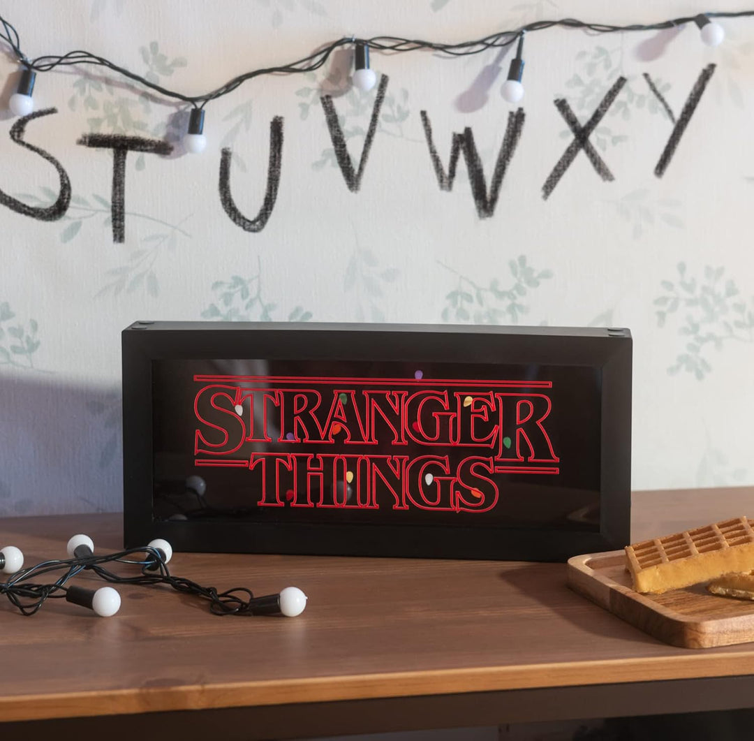 Stranger Things The Upside Down Logo Light
