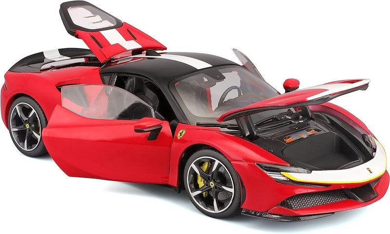 Bburago Ferrari Signature SF90 STRADALE Super Car, alternate view