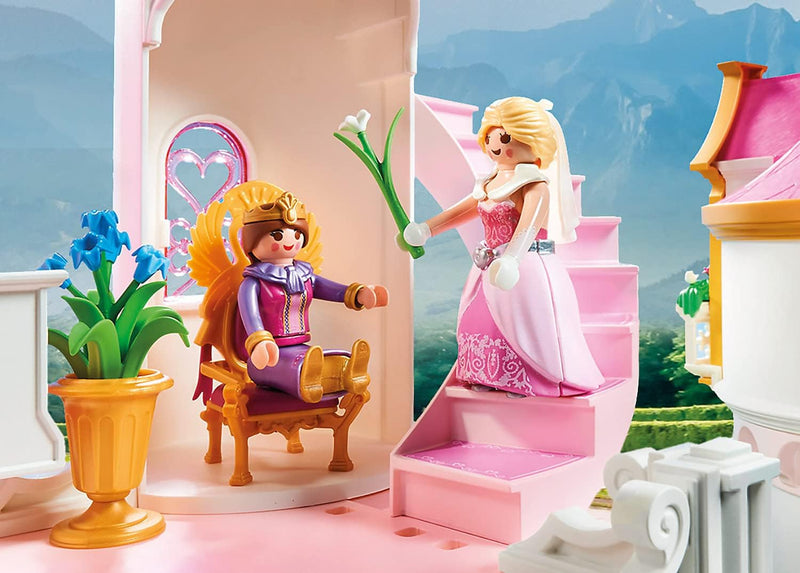 Playmobil 70447 Large Princess Castle, rear view