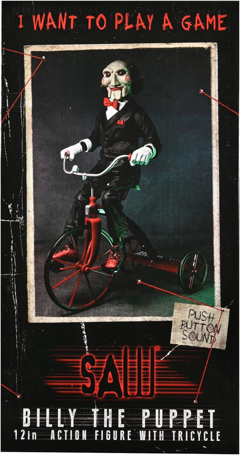 Saw Billy The Puppet On Tricycle With Sound 12" Action Figure (view 3)