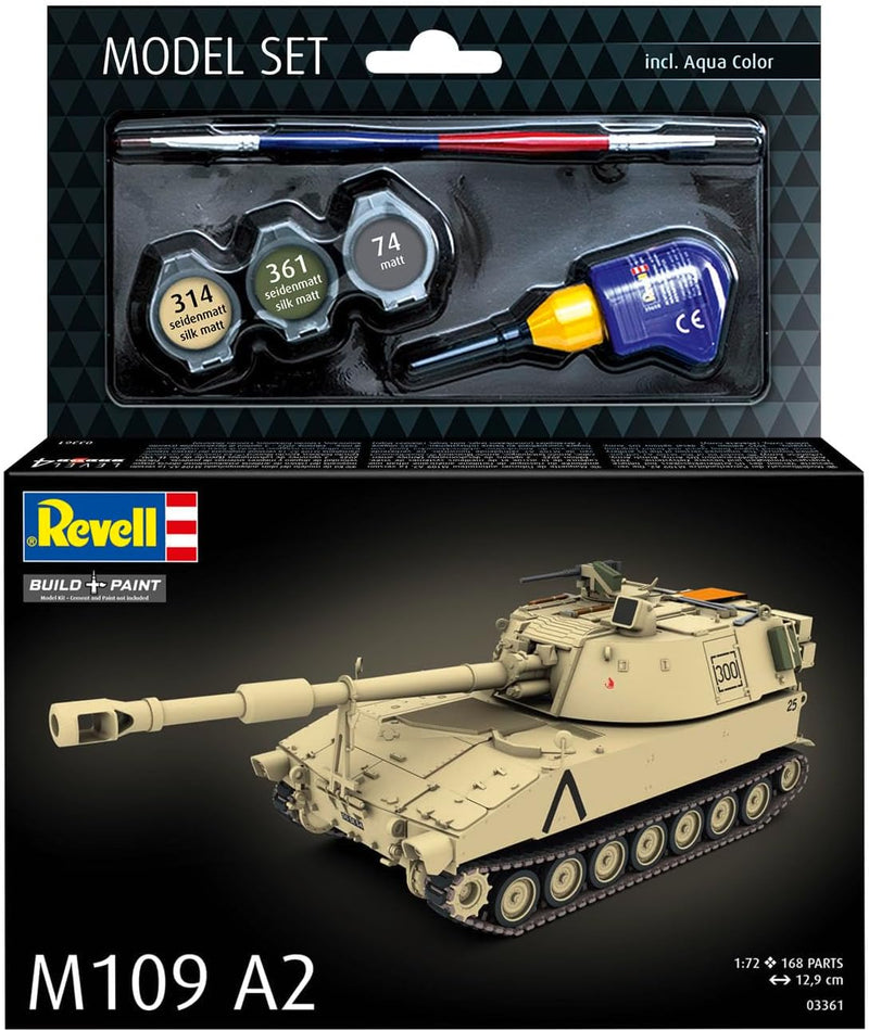 REVELL 63361 M109 A2 1:72 Scale Model Set - Image 2