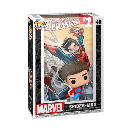 Funko Spider Man Marvel POP Comic Cover Vinyl Figure Amazing