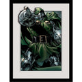 Marvel Doctor Doom Breakout 3D Effect Framed 30 x 40 cm Coll