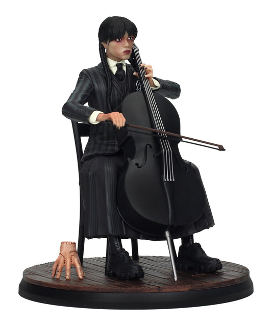 Wednesday - Wednesday With Cello 15CM Pvc Figure (Addams Fam