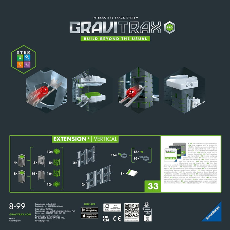 GraviTrax PRO: Vertical Expansion, rear view
