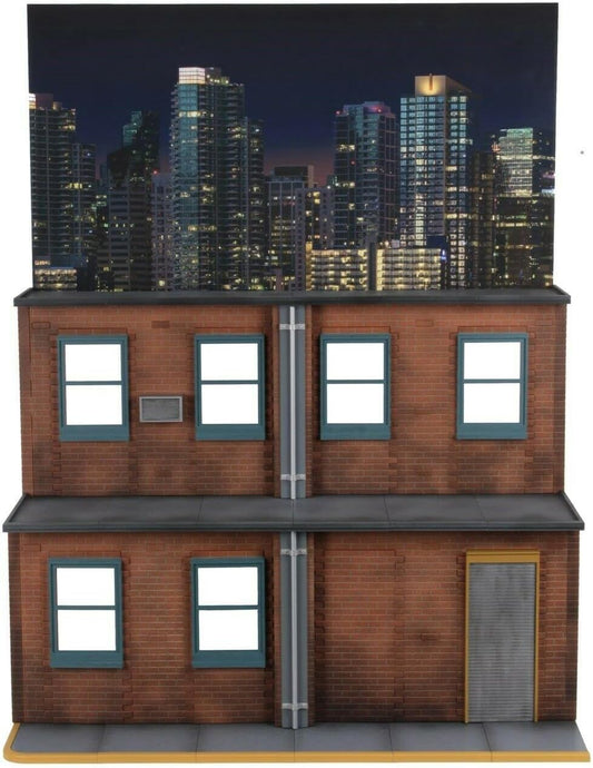 Action Figure Display Street Scene Diorama - NECA Originals
