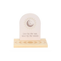 Luna Moth Affirmation Cards with Wooden Stand