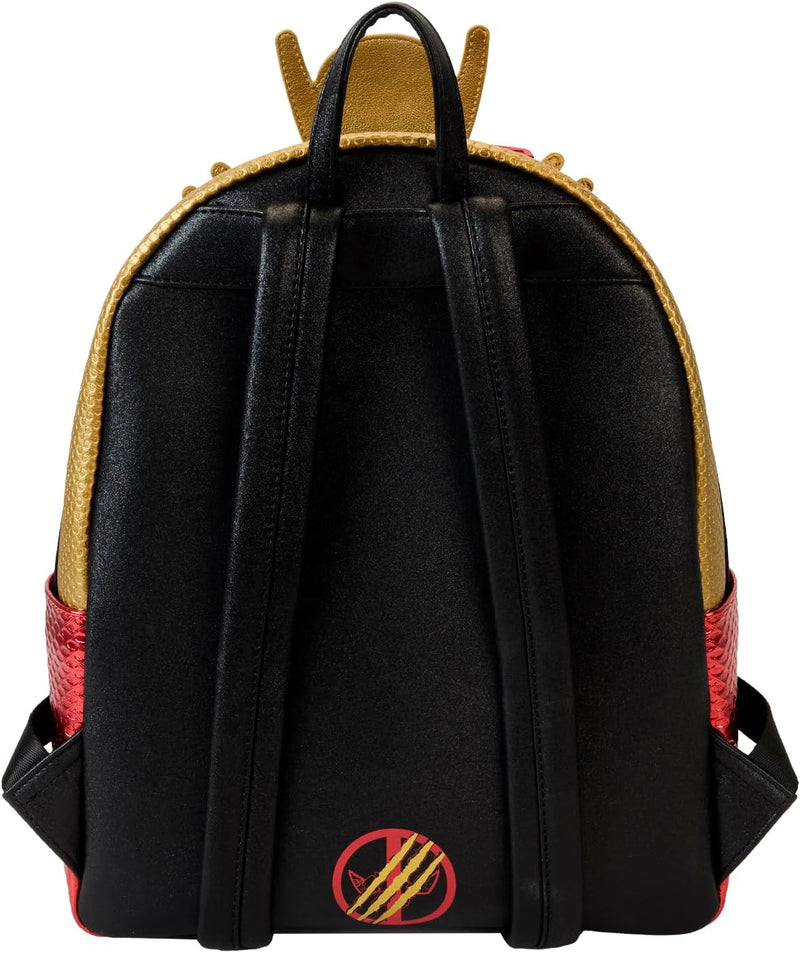 Loungefly - Marvel Deadpool & Wolverine Mini Backpack side angle