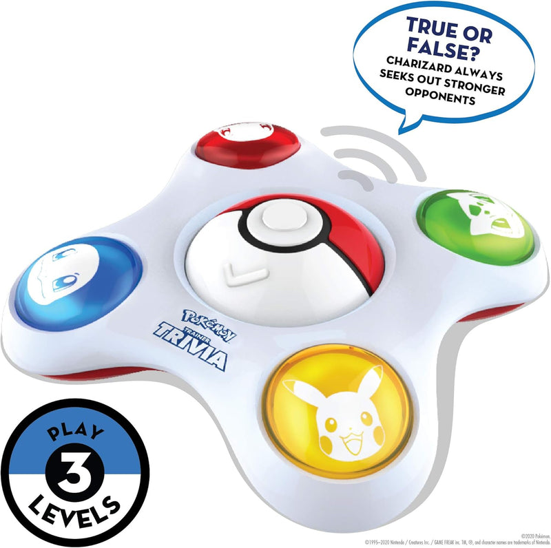 Pokemon Trainer Trivia, in display